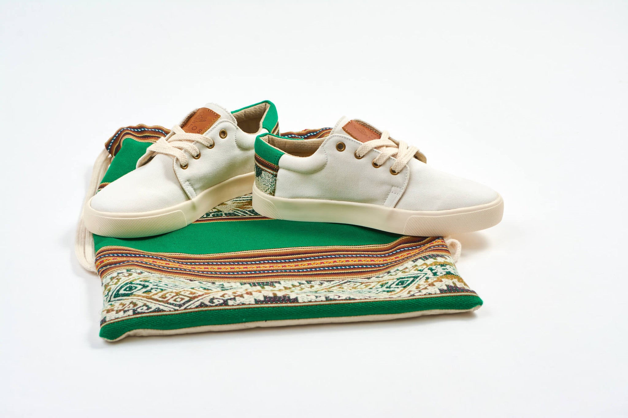 PATOS El Primero in White Red PATOS Shoes